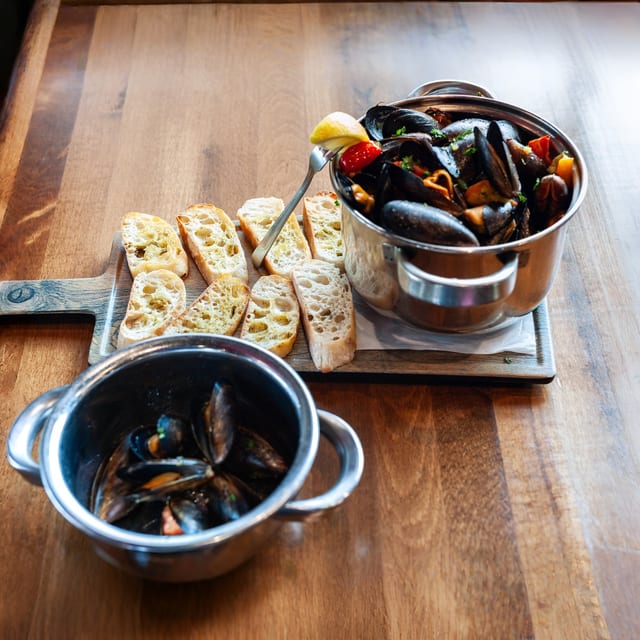 Mussels.