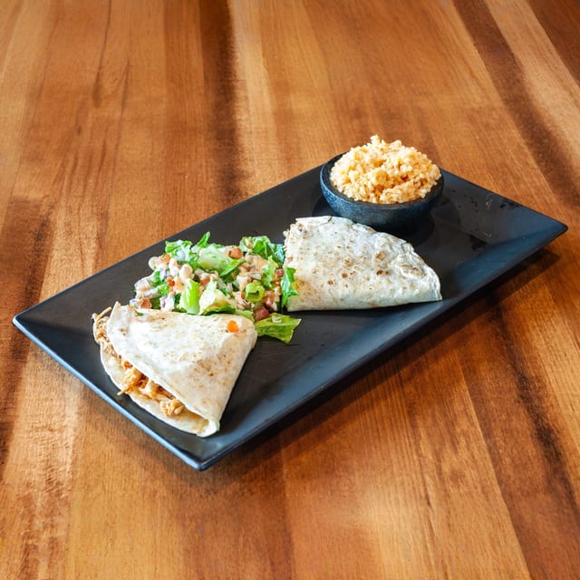 Quesadilla "La Catrina".